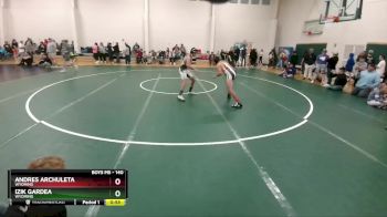 140 lbs Cons. Round 2 - Izik Gardea, Wyoming vs Andres Archuleta, Wyoming