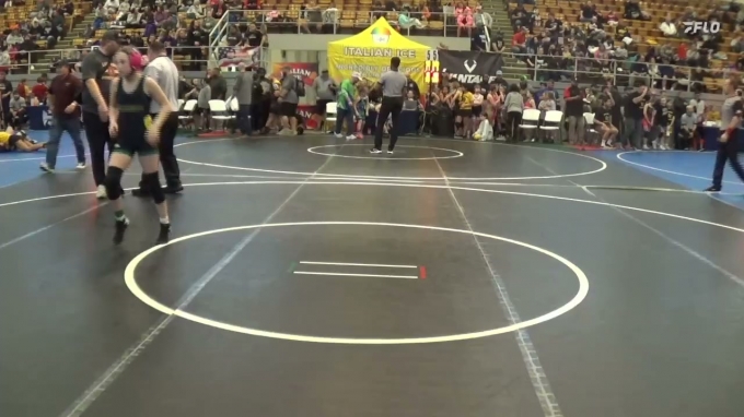 90 lbs Champ. Round 1 - Eliza Wright, Bulldawgs Wrestling Club vs Emery ...