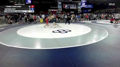 150 lbs Champ. Rd Of 32 - Tommy Rowlands, OH vs Hayden Hutt, IA