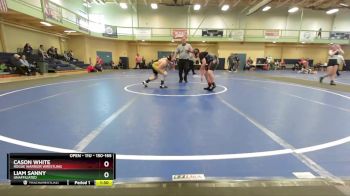 150-165 lbs Round 1 - Liam Sanny, Unaffiliated vs Cason White, Rogue Warrior Wrestling