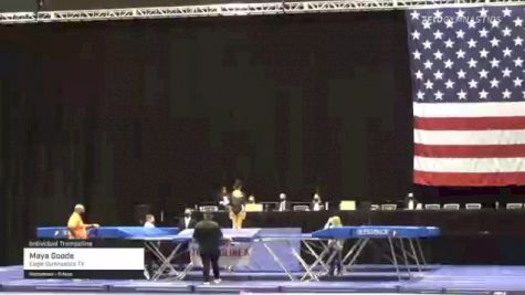 Maya Goode - Individual Trampoline, Eagle Gymnastics TX - 2021 USA Gymnastics Championships