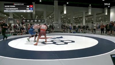 110 lbs Cons. Round 2 - Jacob Young, Gold Rush Wrestling vs Kaz Morosetti, Top Flight Wrestling Academy