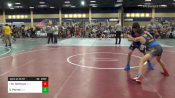 Match - Miguel DeHoyos, Olympus Wrestling Club vs Sergio Porras, UTB Wrestling