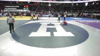 I-110 lbs Champ. Round 1 - Connor McAllister, Horseheads vs Isa Magomedov, Edward R. Murrow