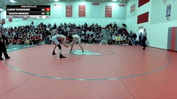 120 lbs 3rd Place Match - Mason Mendise, Copley vs Aaron Workinger, Northwest (Canal Fulton)