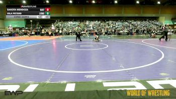 43 lbs Consolation - Dakota Mendoza, Mantanona TC vs Uila Peters, LV Bear Wrestling Club