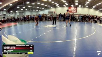 132 lbs Cons. Round 3 - Jacob Fain, Machine Shed vs Landen Smith, Bees Wrestling Club