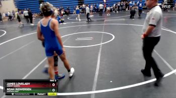 138 lbs Round 5 - James Lovelady, Liberty North vs Noah Ingwersen, Lincoln East