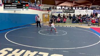 128 lbs Semifinal - Elijah Robidoux, Desert Sunrise High School vs Jiovanni Chavez, Santa Cruz Valley Union High School