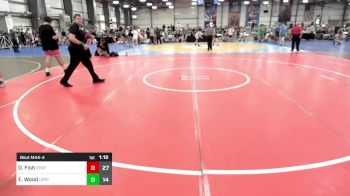 160 lbs Rr Rnd 1 - Dylan Fish, Central Maryland Wrestling Red vs Elijah Wood, Upstate Uprising