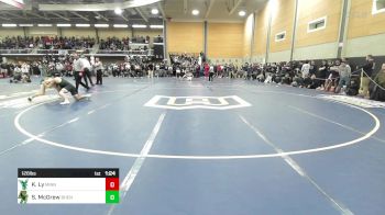 126 lbs Round Of 32 - Kai Ly, Minnechaug vs Seth McGrew, Bishop Hendricken