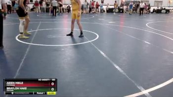 185 lbs Cons. Round 1 - Aiden Mikle, Michigan vs Braylon Hake, Oxford