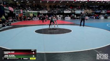 125 lbs Cons. Round 3 - DAMON MAY, Kodiak vs Jake Olson, Colony High School