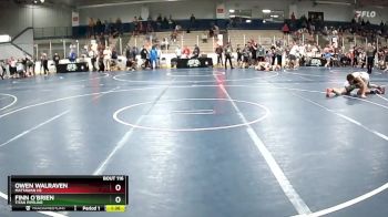 119 lbs Champ. Round 2 - Owen Walraven, Mattawan HS vs Finn O`Brien, Titan Pipeline