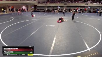 133 Championship Bracket Quarterfinal - Jack Bridenstine, Coon Rapids vs Aidan Aure, Menomonie