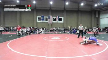 190A 3rd Place Match - John Bramlett, Christian Brothers High School vs Christopher Henry, Rock Bridge