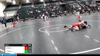 141 lbs Finals (2 Team) - Dean Noble, Western Colorado vs Josh Taylor, Central Oklahoma