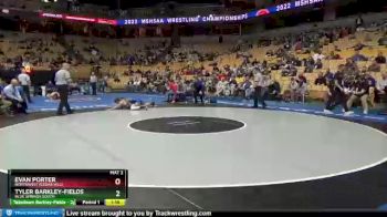 126 lbs Champ. Round 1 - Evan Porter, Northwest (Cedar Hill) vs Tyler Barkley-Fields, Blue Springs South