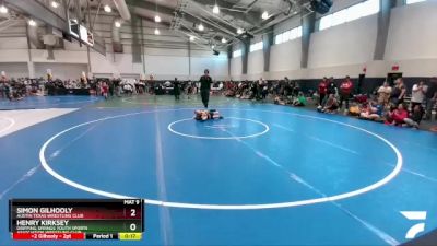 65 lbs Cons. Round 3 - Simon Gilhooly, Austin Texas Wrestling Club vs Henry Kirksey, Dripping Springs Youth Sports Association Wrestling Club