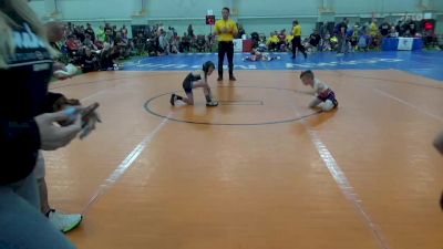 B-50 lbs Quarterfinal - James Tsokolas, IL vs Mazin Hmidan, OH