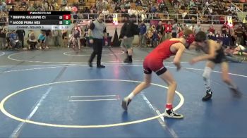 100 lbs Champ. Round 2 - Jacob Puma NE3, Donahue Wrestling Academy vs Griffin Gillispie C1, Eastwood Eagles Wrestling Club