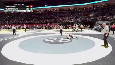 144 lbs Champ. Rd Of 16 - Taggart Wade, Akron SVSM vs Nile Abbuhl, Claymont