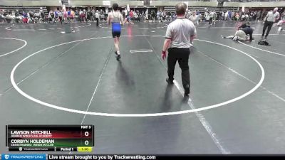 120 lbs Cons. Semi - Lawson Mitchell, Askren Wrestling Academy vs Corbyn Holdeman, CrassTrained: Weigh In Club