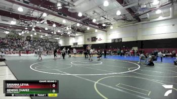 115 lbs Champ. Round 2 - Savanna Leyva, Paloma Valley vs Genesis Chavez, Citrus Valley