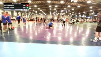 152 lbs Rr Rnd 3 - Roger Manus, CCWC Blue vs Hunter Sloan, Owen Valley