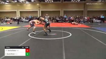 Match - Trent Schultheis, Freedom Area vs Isaac Gustafson, Aliso Niguel High School Wrest