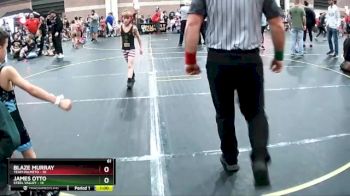 61 lbs Round 1 (4 Team) - Blaze Murray, Team Palmeto vs James Otto, Steel Valley