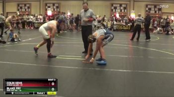 140 lbs Round 1 (6 Team) - Colin Kehs, SVRWC Silver vs Blake Fry, Ride Out WC