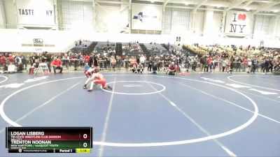 93 lbs Champ. Round 1 - Trenton Noonan, New Hartford / Sauquoit Youth Wrestling vs Logan Lisberg, Tri-State Wrestling Club (Hudson Valley)