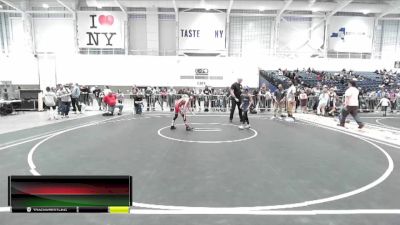 78 lbs Cons. Round 3 - Luca Greco, Niskayuna You Wrestling vs Taurean Nicholas Jr, Long Beach Gladiators Wrestling