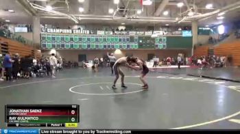 152 lbs Cons. Round 6 - Jonathan Saenz, Canyon Crest vs Ray Gulmatico, Calvary Chapel