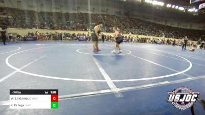 Quarterfinal - Whitton Lindamood, Weatherford Youth Wrestling vs Kaison Ortega, Lawton, Ok