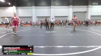 215 lbs Round 3 (6 Team) - Clifford Williford, Georgia United Blue vs Luke Thompson, Misfits