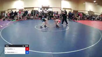 38 kg Consi Of 16 #2 - Chase Franklin, Legends Of Gold vs Eli Gabrielson, Southern Maryland Wrestling Club WolfPack
