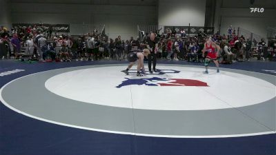 61 lbs Champ. Round 1 - Nathan Desmond, X-Calibur Athletics Wrestling Club vs Brady Larson, Harrah Wrestling Club