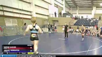 125 lbs Round 1 (3 Team) - Sophie Sarver, Idaho vs Abigail Worhatch, Alaska