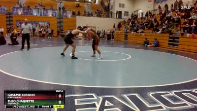 165 lbs Cons. Round 3 - Gustavo Orozco, Forest Grove vs Theo Chaquette, Sherwood