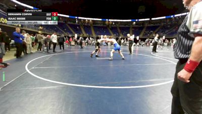 200 lbs Final - Benjamin Corvin, Southmoreland vs Isaac Beebe, Penncrest