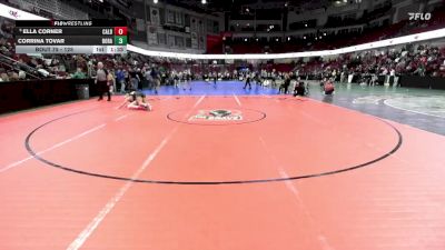 125 lbs Champ. Round 2 - Ella Corner, Caldwell vs Corrina Tovar, Borah