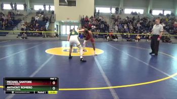 133 lbs Champ. Round 1 - Michael Santore, Oswego State vs Anthony Romero, Oneonta State