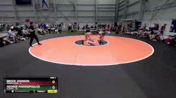 100 lbs Semis & 3rd Wb (16 Team) - Brock Johnson, Kansas Blue vs George Marinopoulos, Illinois