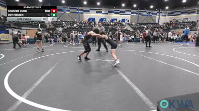 80 lbs 3rd Place - Kamden Burk, Morrison Takedown Club vs Ret Foster, F-5 Grappling