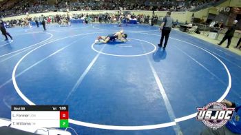 119 lbs Round Of 16 - LANDON Farmer, Lions Wrestling Academy vs Timothy Williams, Tuttle Wrestling