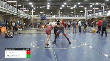 Consolation - Matt Lee, Unrostered vs Farouq Muhammed, Lock Haven Unattached