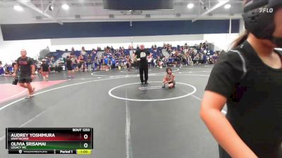 73 lbs Round 3 - Olivia Srisamai, Legacy WC vs Audrey Yoshimura, Unattached