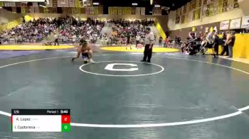 120 lbs Cons. Round 2 - Andrew Lopez, Cypress vs Izeah Castorena, Valencia (Placentia)